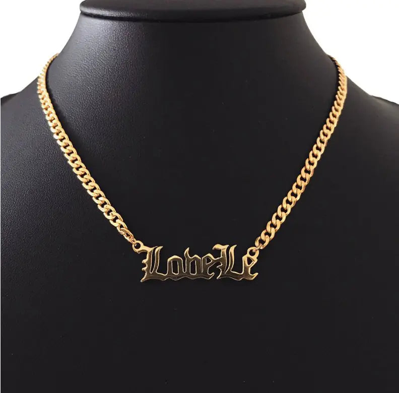 Your Named Custom Stainless Steel Necklace for Women™