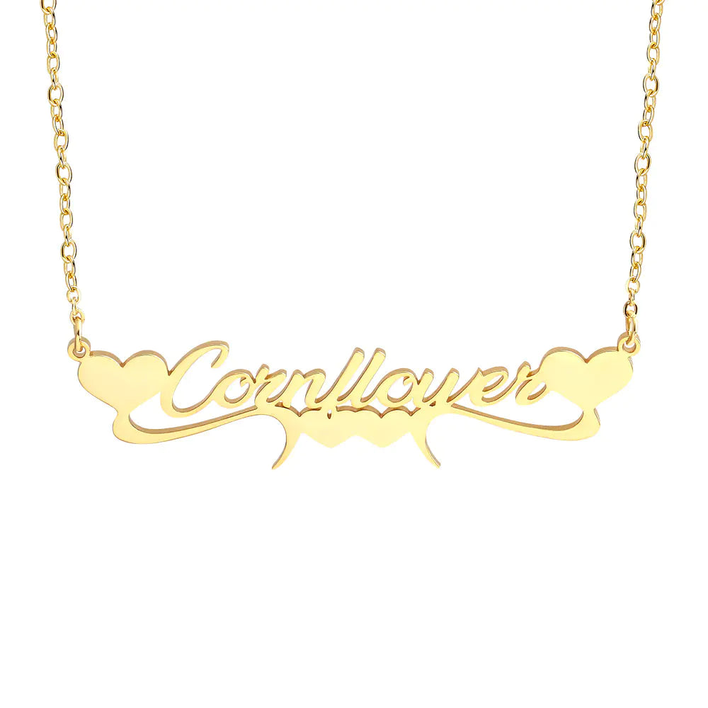 Your Named Custom Stainless Steel Heart-Shaped Necklace™