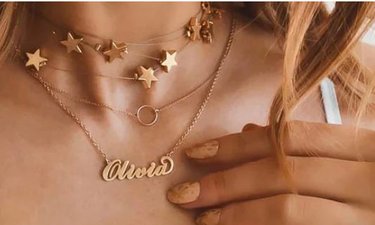 Your Named Custom Stainless Steel Necklace, Letter Necklace™