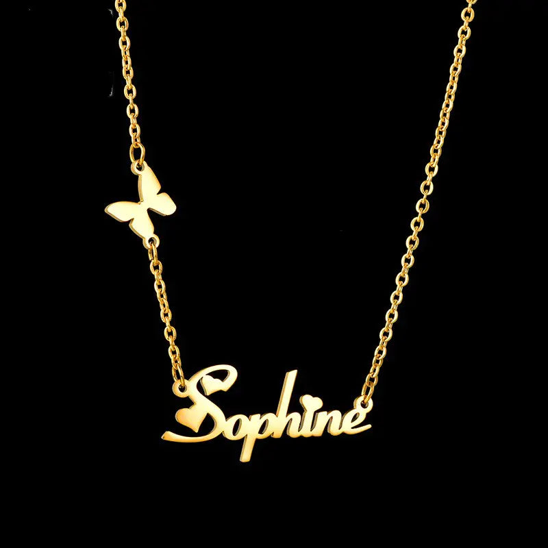 Your Name Custom Stainless Steel Pendant Necklace for Women™