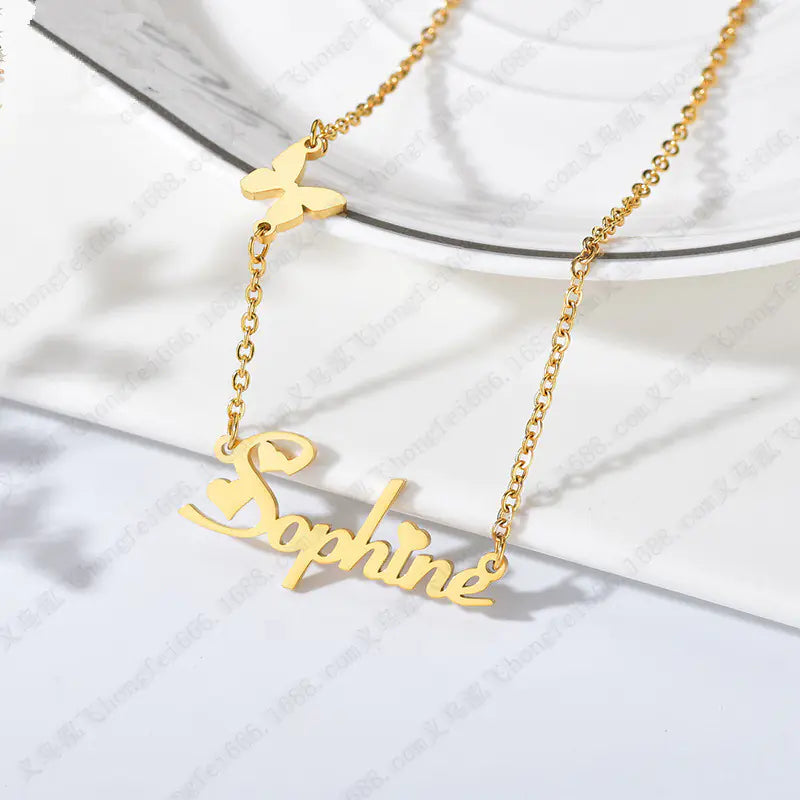 Your Named Custom Stainless Steel Pendant Necklace for Women™