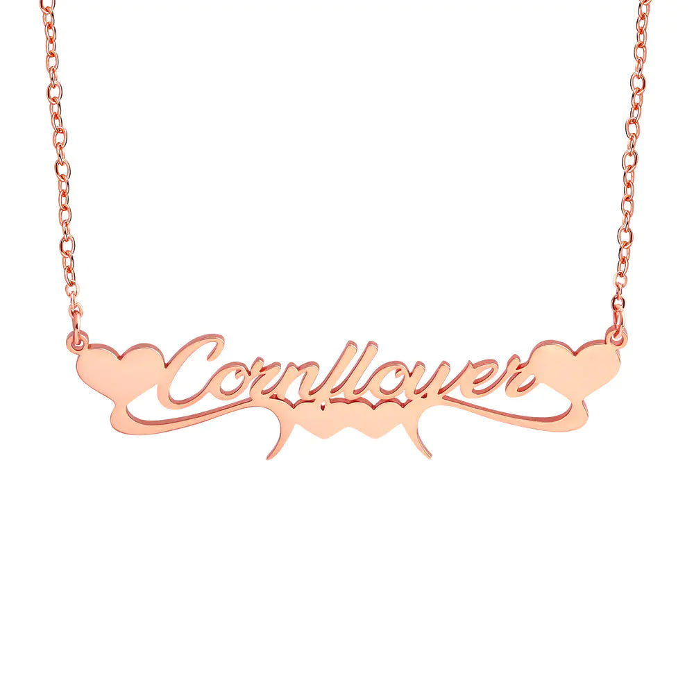 Your Named Custom Stainless Steel Heart-Shaped Necklace™