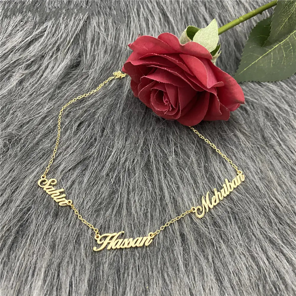 Your Named Custom Multi Stainless Steel Necklace™
