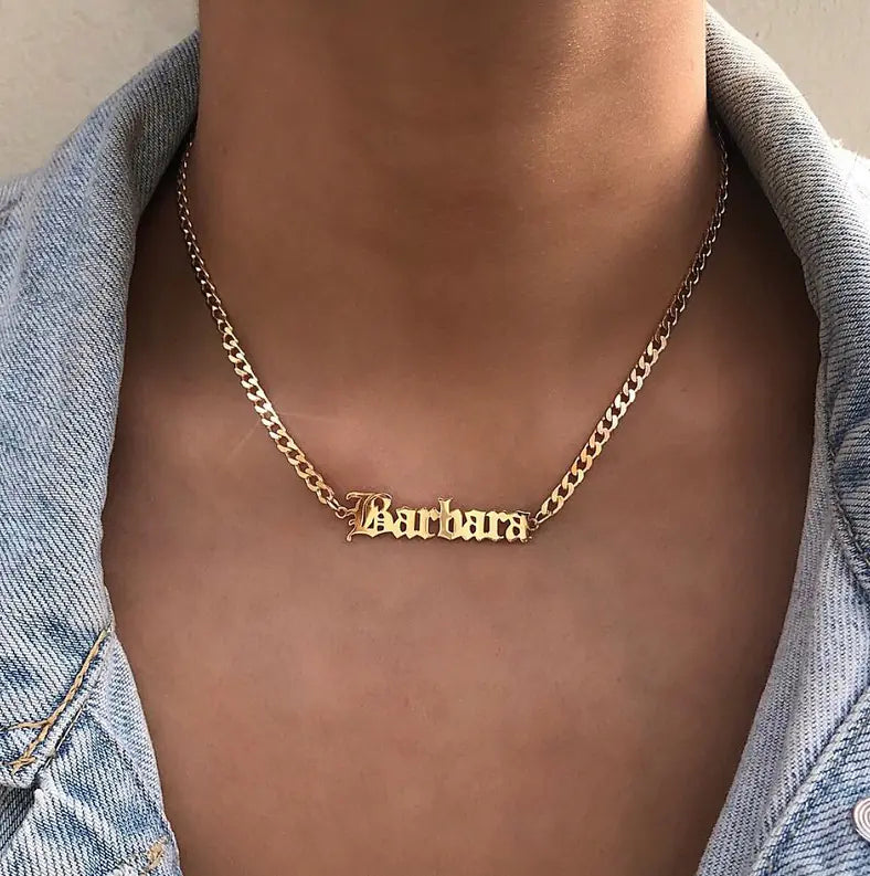 Your Named Custom Stainless Steel Necklace for Women™