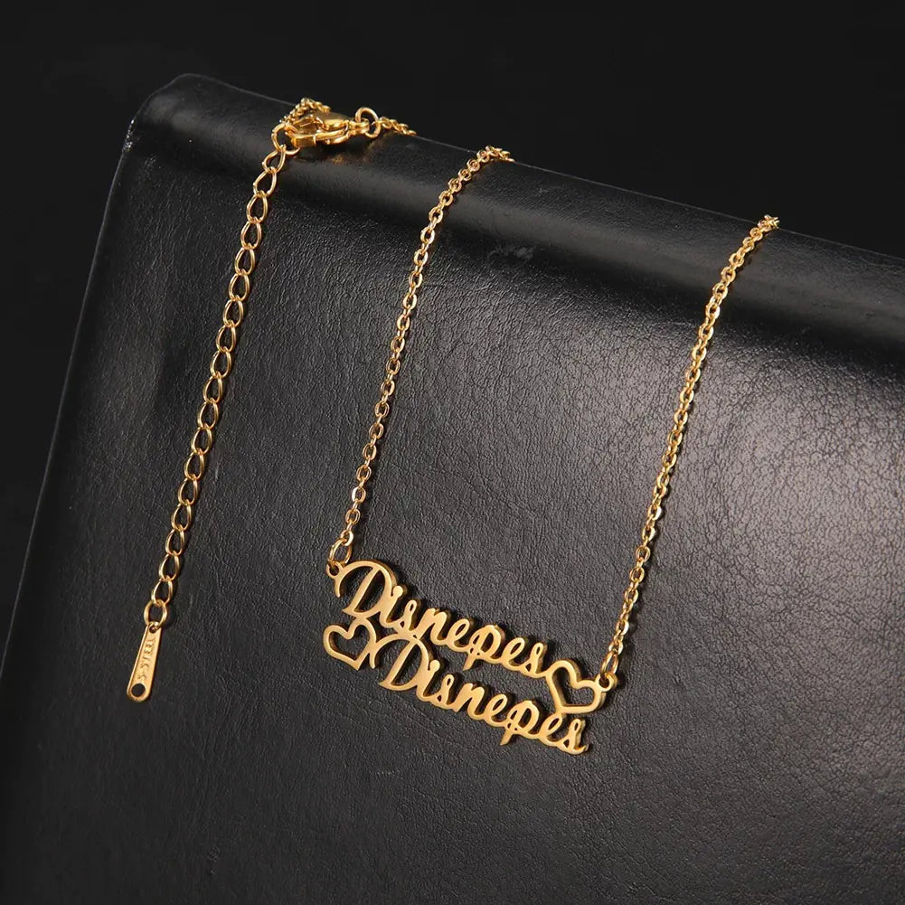 Your Named Custom Stainless Steel Necklace - Fashionable Style™