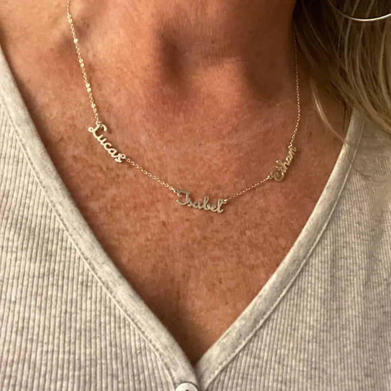 Your Named Custom Multi Stainless Steel Necklace™