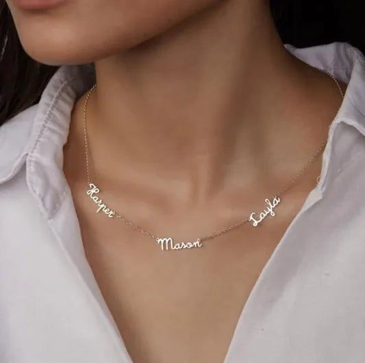 Your Named Custom Multi Stainless Steel Necklace™