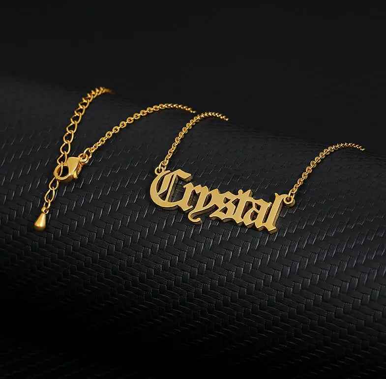 Your Named Custom Stainless Steel Necklace with Hip Hop Style™