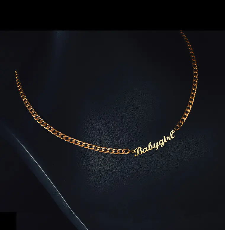 Your Named Custom Stainless Steel Necklace for Women™