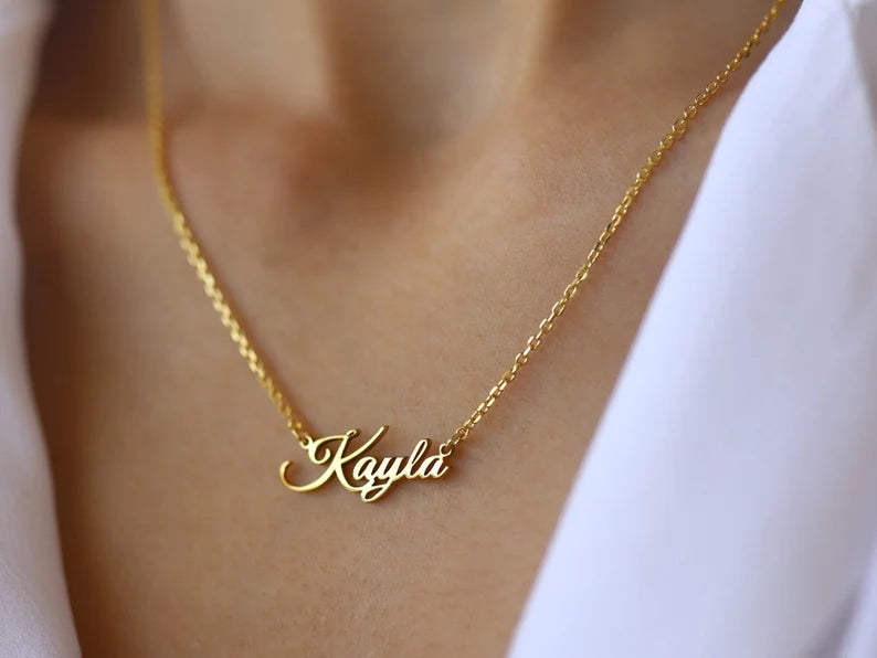 Your Named Custom Stainless Steel Necklace - Fashionable Style™