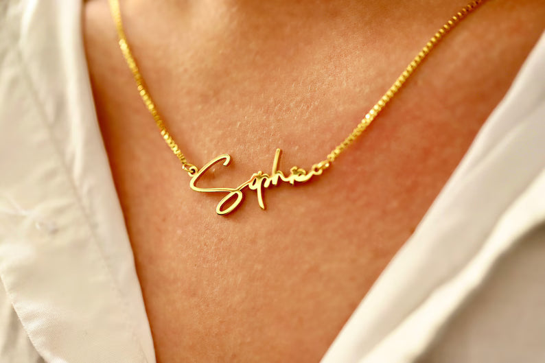Your Named Custom Stainless Steel Necklace - Fashionable Style™