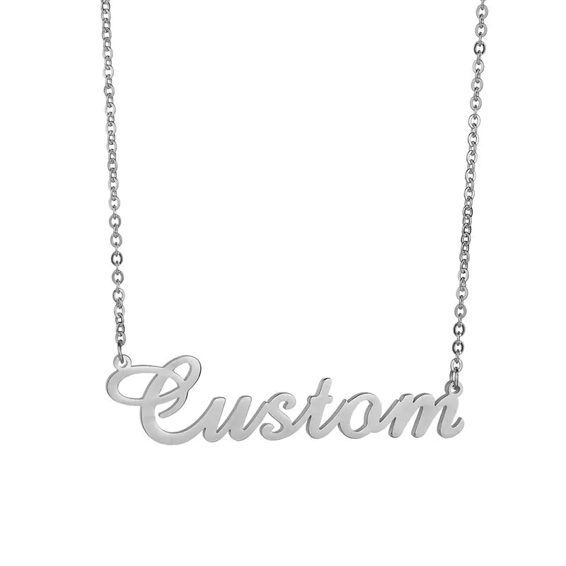 Your Named Custom Stainless Steel Necklace - Fashionable Style™