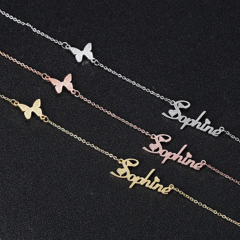 Your Named Custom Stainless Steel Pendant Necklace for Women™