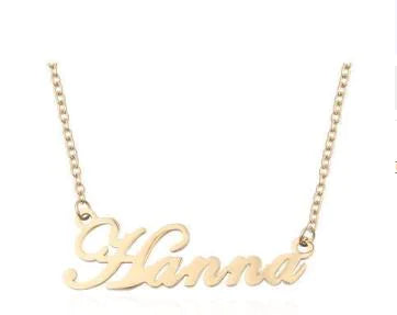 Your Named Custom Stainless Steel Necklace, Letter Necklace™